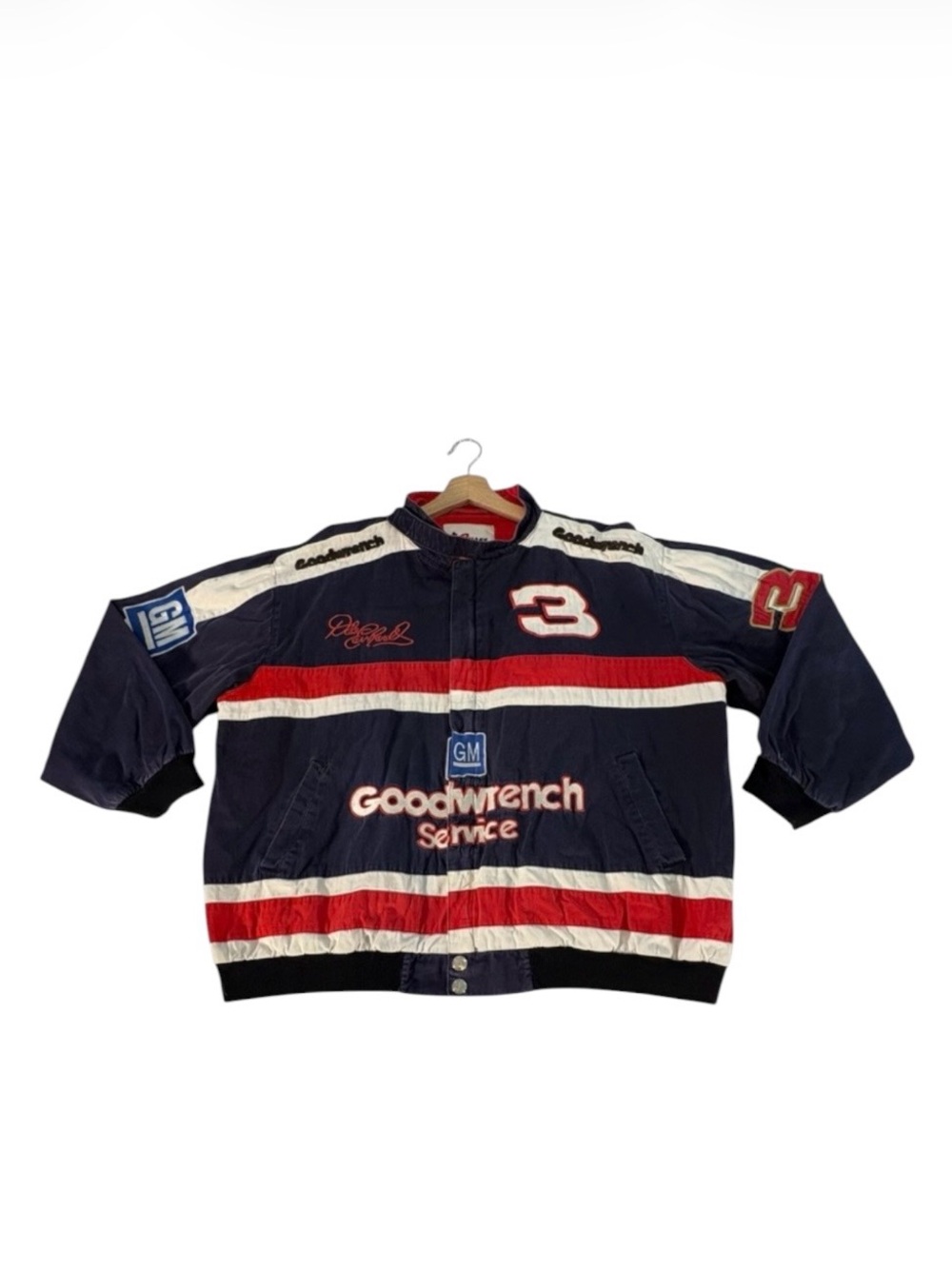 VTG Y2K Dale Earnhardt Sr #3 Goodwrench NASCAR Racing Jacket Men’s XXL